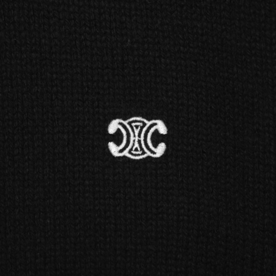 CELINE（セリーヌ） クルーネックニット CREWNECK SWEATER ブラック