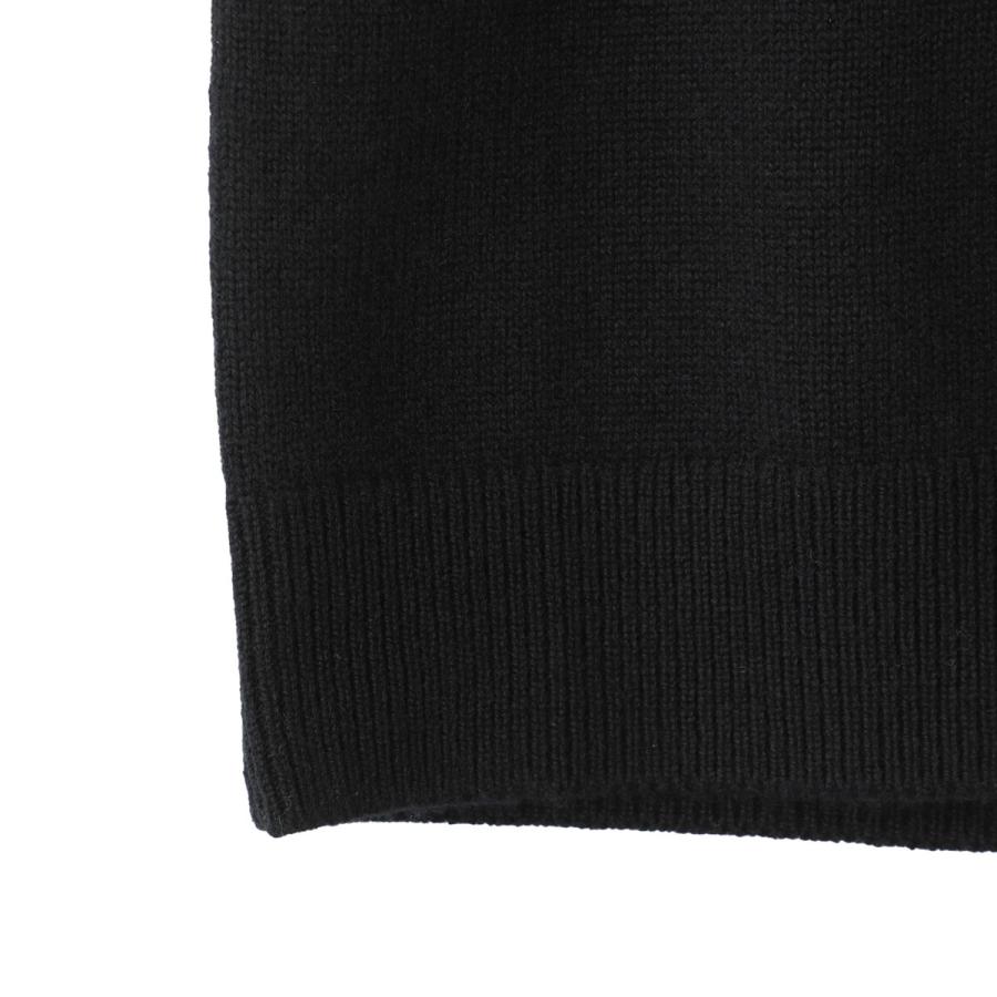 CELINE セリーヌ ニットベスト タートルネック ニット ブラック 