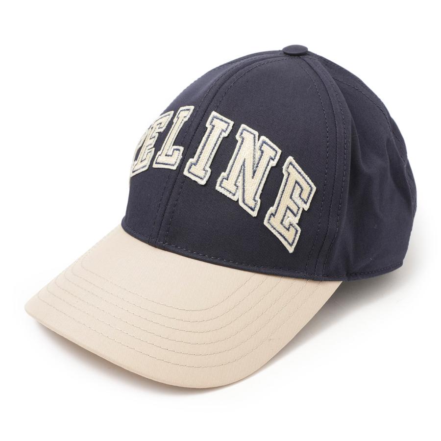 CELINE（セリーヌ） ベースボールキャップ ブルー メンズ 2ak04-969p