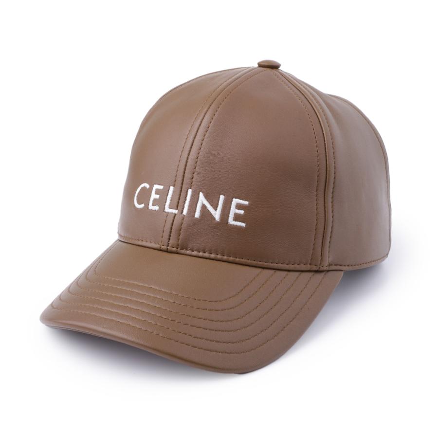 CELINE（セリーヌ） ベースボールキャップ ブラウン レディース 2aua6