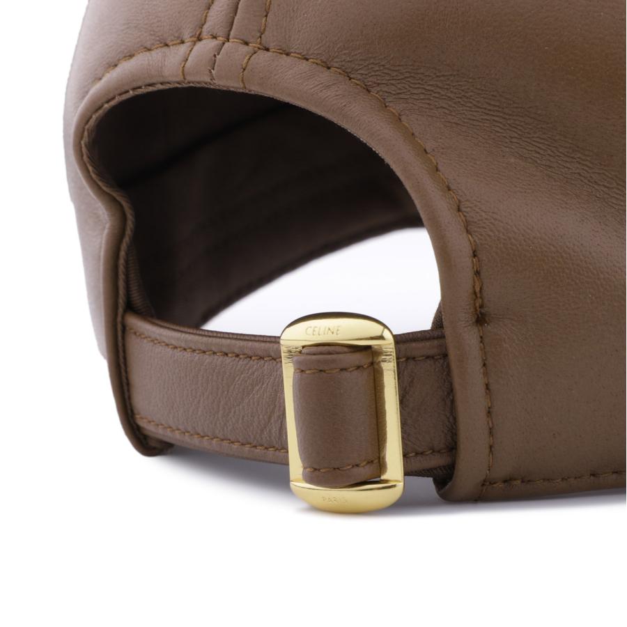 CELINE（セリーヌ） ベースボールキャップ ブラウン レディース 2aua6