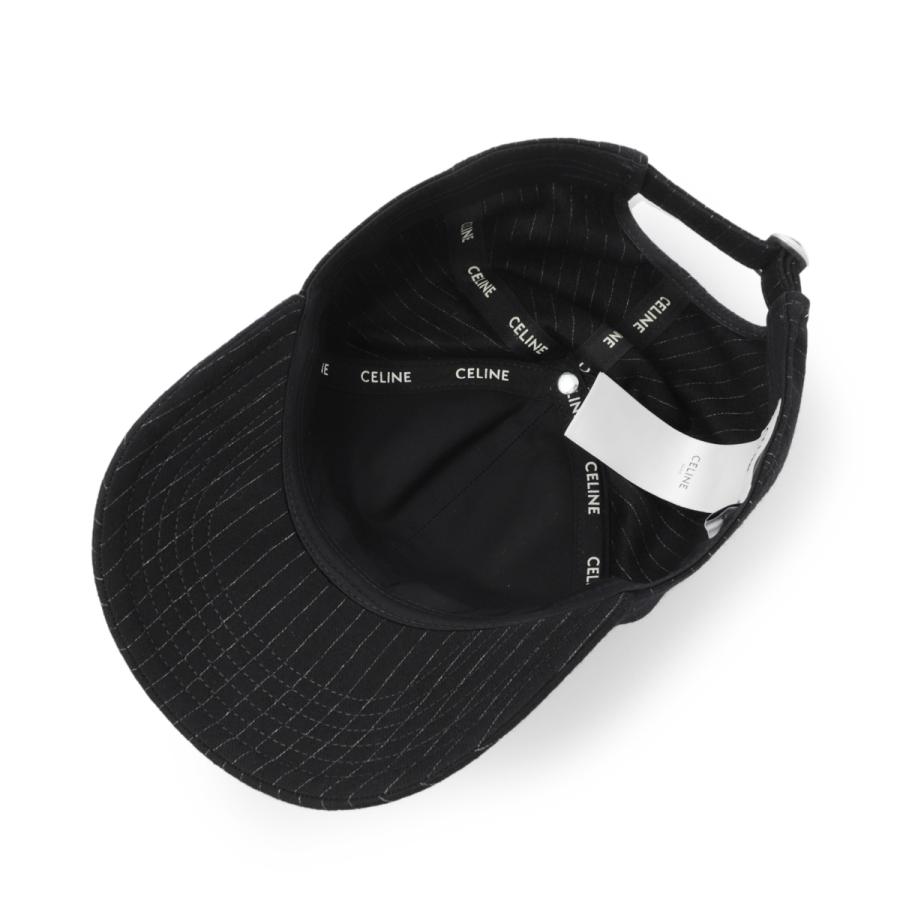 セリーヌ CELINE ベースボールキャップ ブラック メンズ 2aus9-495r-38ceの画像
