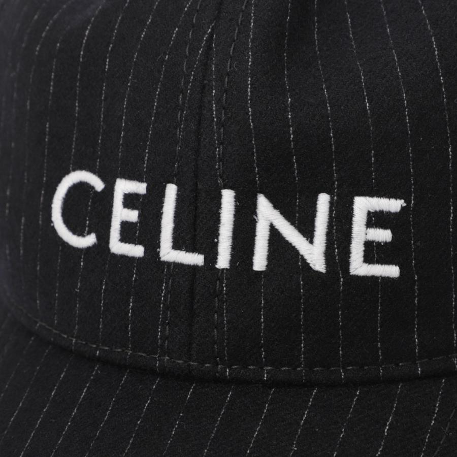 セリーヌ CELINE ベースボールキャップ ブラック メンズ 2aus9-495r-38ceの画像