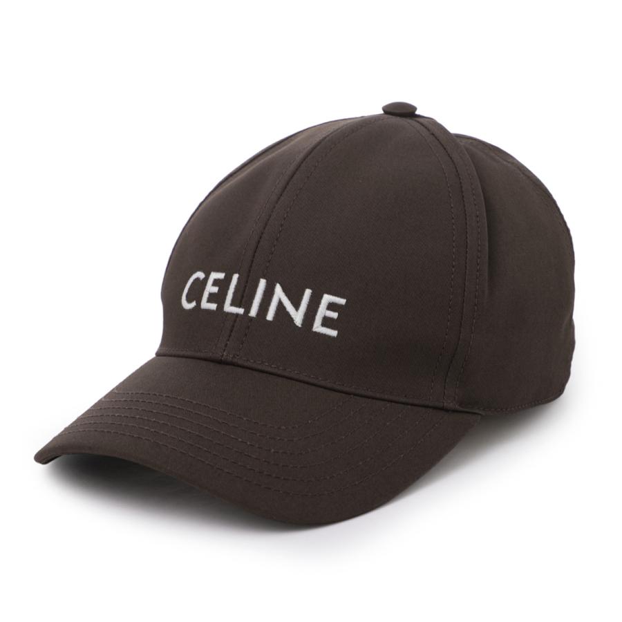 CELINE（セリーヌ） ベースボールキャップ ブラウン メンズ 2aus9-969p
