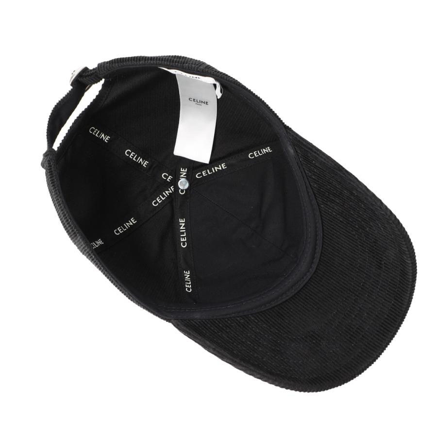 セリーヌ CELINE ベースボールキャップ CASQUETTE BASEBALL CELINE STUD ブラック メンズ 2aux3-580w-38noの画像