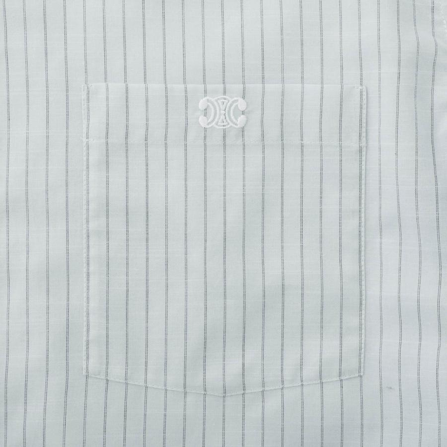 CELINE（セリーヌ） 長袖シャツ CHEMISE TRIOMPHE CROPPED クロップド