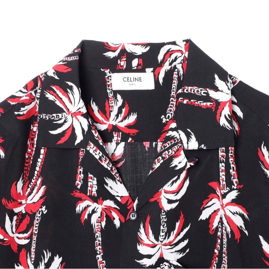 CELINE（セリーヌ） 半袖シャツ CHEMISE HAWAII 半袖オープンカラー