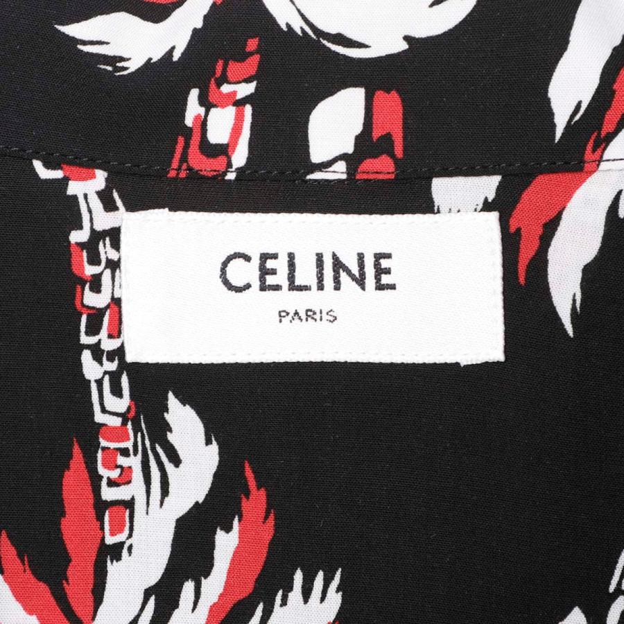 CELINE（セリーヌ） 半袖シャツ CHEMISE HAWAII 半袖オープンカラー