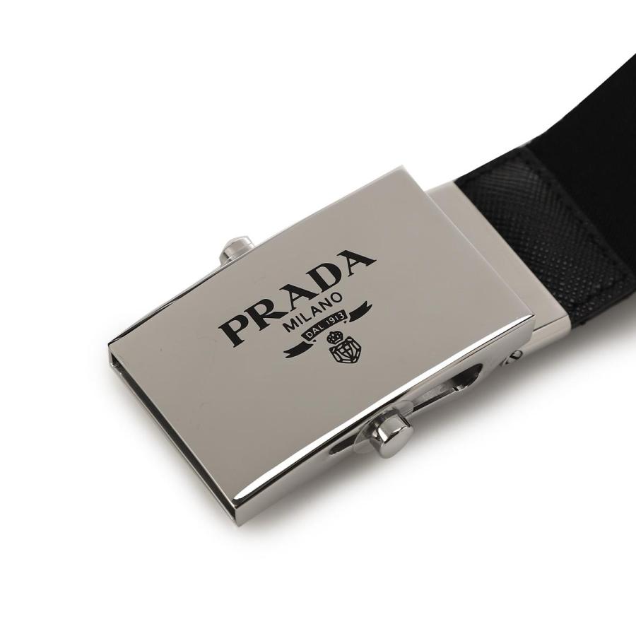 プラダ PRADA ベルト NASTRO NYLON ブラック メンズ 2cn023-2dmn-f0002 