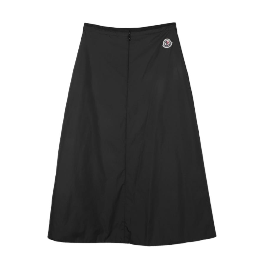 モンクレール ネロ/ブラック 2ウェイ ジップ コットン スカート モンクレール ネロ/ブラック 2ウェイ ジップ コットン スカート