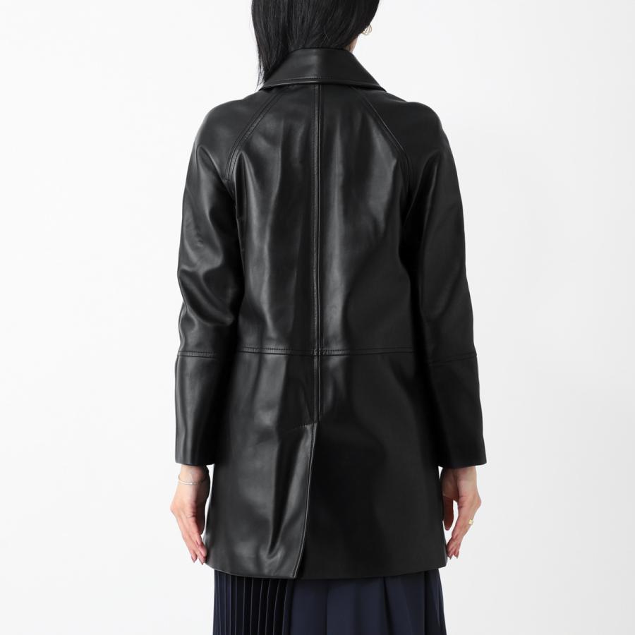CELINE セリーヌ レザーコート クロディーヌカラーコート
