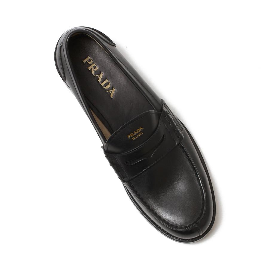 プラダ PRADA ローファー 大きいサイズあり ブラック メンズ 2db238-uze-f0002の画像