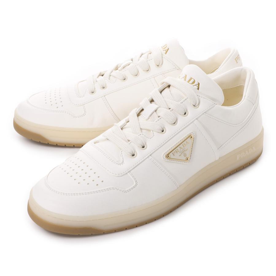 PRADA（プラダ） スニーカー DOWNTOWN NAPPA LEATHER SNEAKERS 大きい