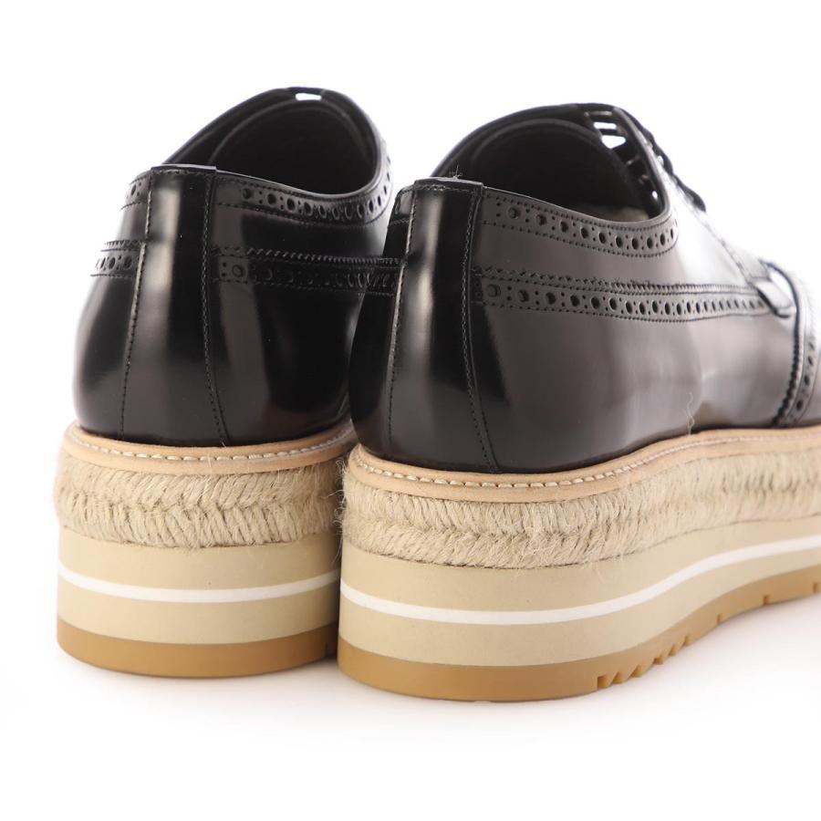 PRADA プラダ 外羽根式シューズ SPAZZOLATO FUME ダービー