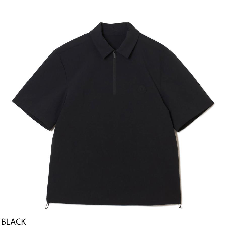 モンクレール MONCLER ハーフジップカットソー 半袖シャツ メンズ 2f00008-59974-999の画像