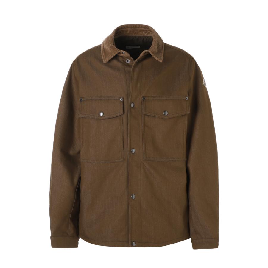 MONCLER（モンクレール） シャツジャケット デニムジャケット ブラウン