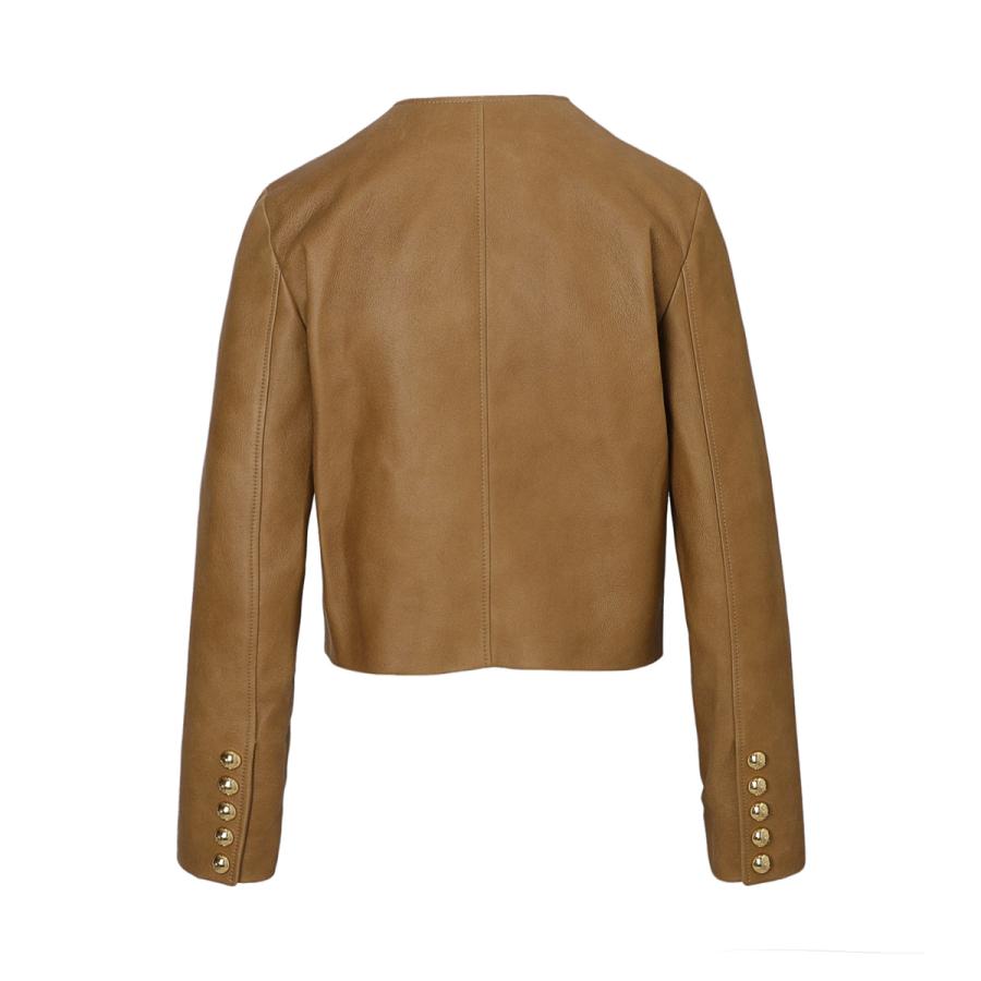CELINE（セリーヌ） レザージャケット VESTE COL PUR 4 POCHES