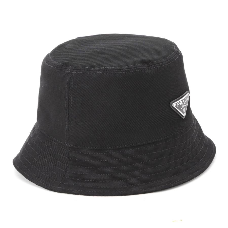 PRADA（プラダ） バケットハット ブラック メンズ 2hc137-2dxi-f0002