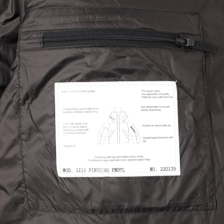 ASPESIダウン ASPESI】アスペジダウンジャケット NEW MOSCHINO II - メルカリ