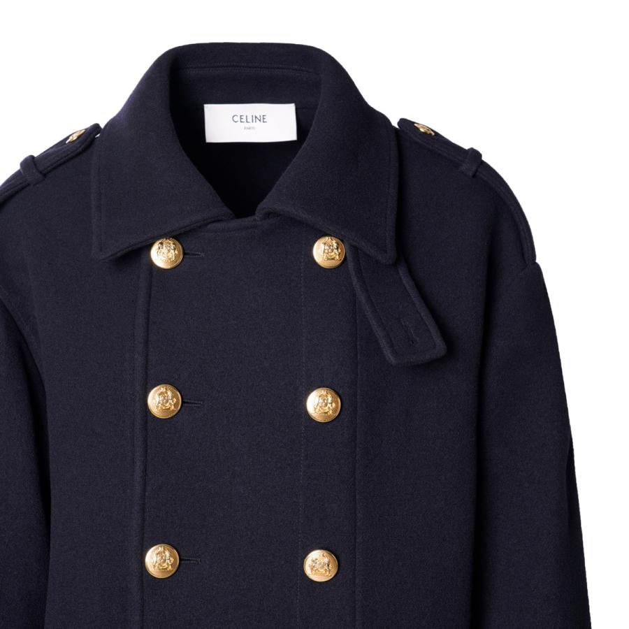 SALE／64%OFF】 セリーヌ CELINE ピーコート CLASSIQUES ブルー
