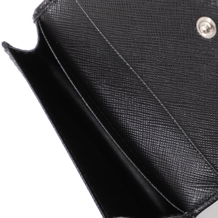 楽天1位 プラダ Prada カードケース Saffiano Triangle ブラック メンズ 2mc122 Qhh F0002 注目ブランド Kuljic Com