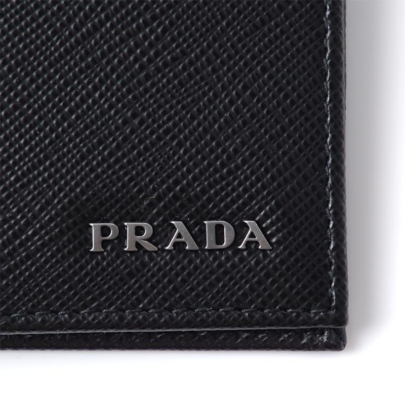 PRADA プラダ 2つ折り財布 SAFFIANO サフィアーノ ブラック
