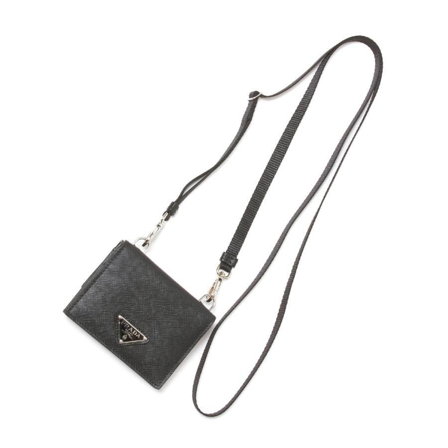 PRADA（プラダ） 小銭入れ付きカードケース ブラック メンズ 2mr035
