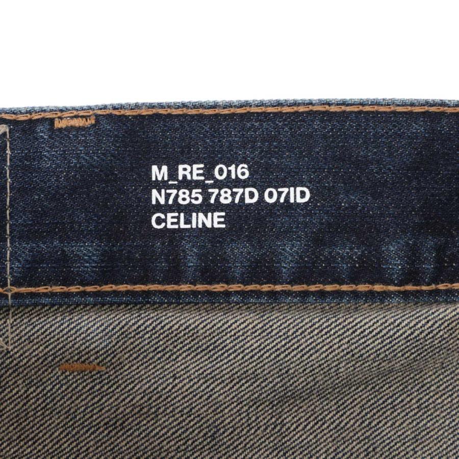 CELINE（セリーヌ） ボタンフライジーンズ ブルー メンズ 2n785-787d