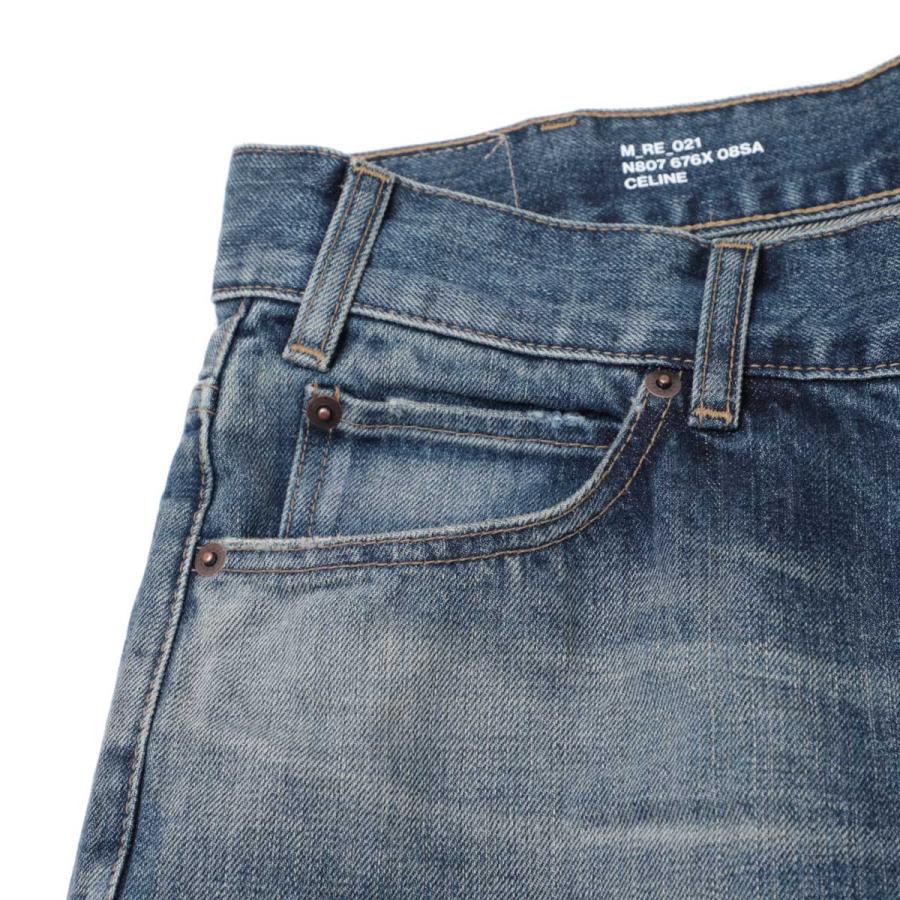 CELINE セリーヌ ボタンフライジーンズ JEANS WESLEY-INDIGO