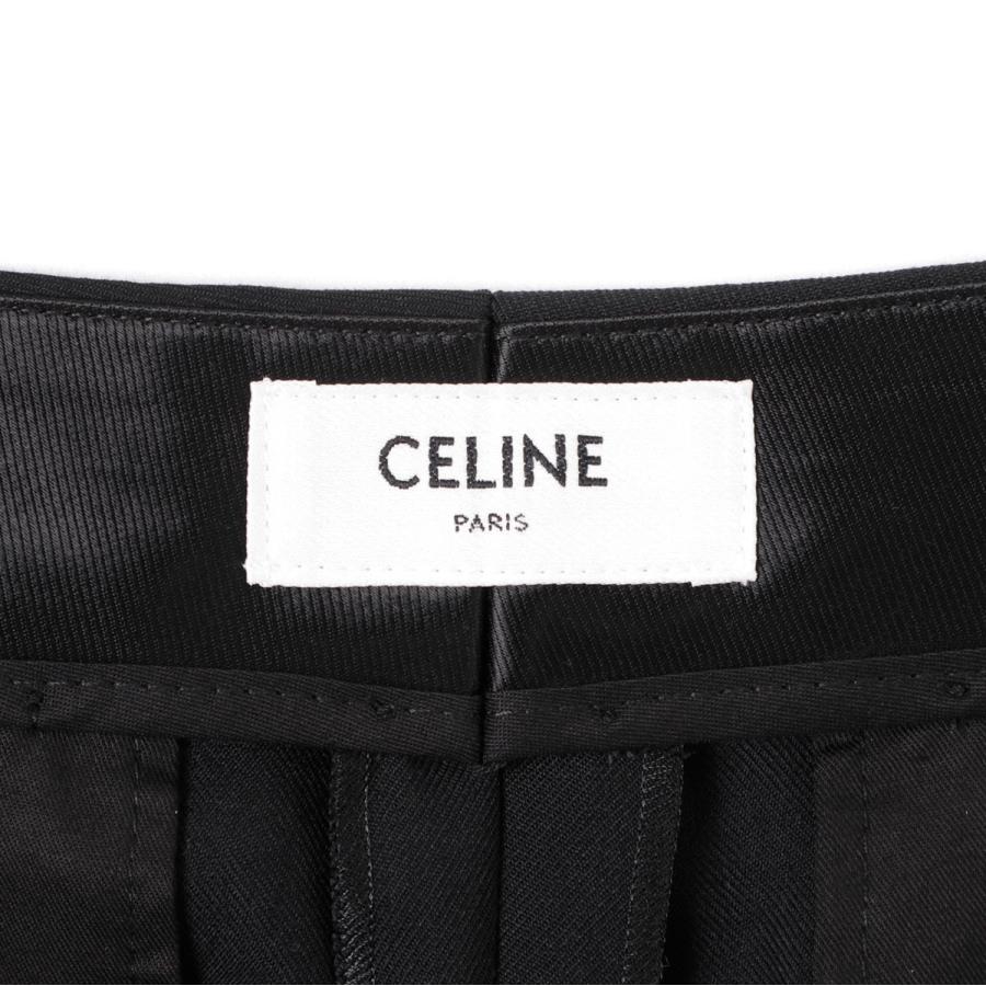 CELINE（セリーヌ） ウールパンツ ストレートパンツ ブラック メンズ