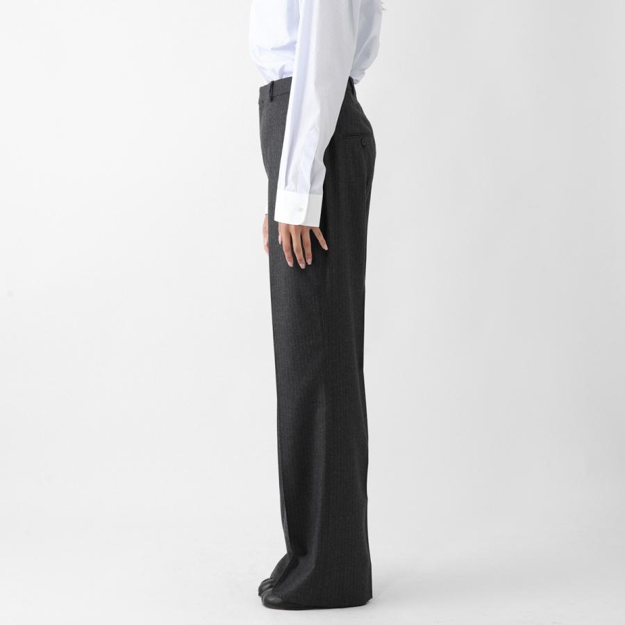 CELINE（セリーヌ） ウールパンツ TIXIE PANTS グレー レディース