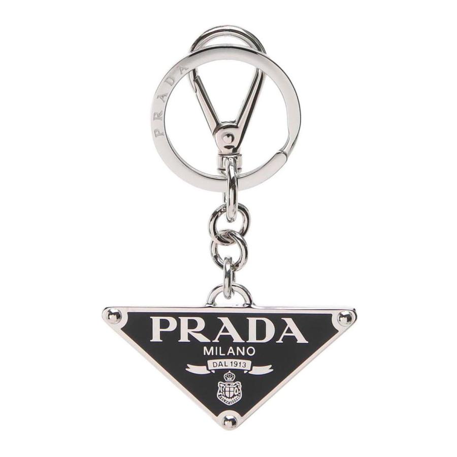 プラダ PRADA キーリング ブラック メンズ 2ps057-66a-f0002