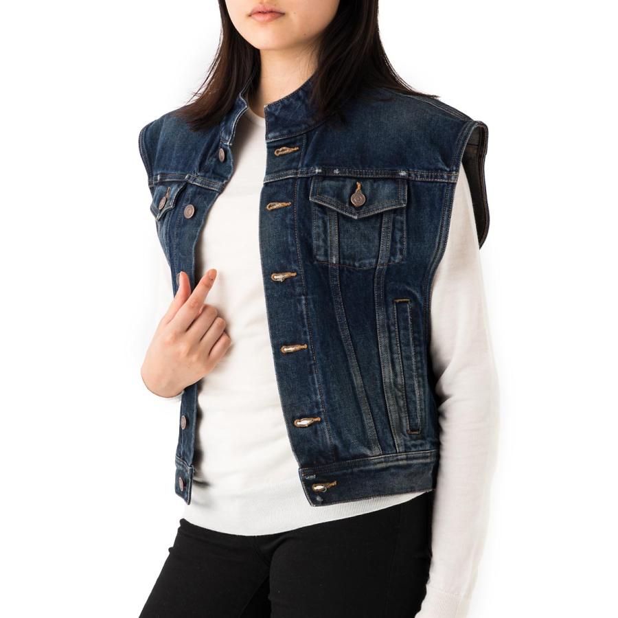 セリーヌ Celine デニムベスト ブルー レディース 2q013 643e 07if Draindone Ie