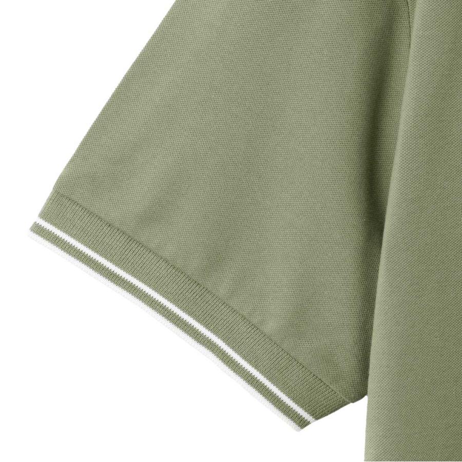 今季 新品 STONE ストーンアイランド ポロシャツ オリーブ M STONE ISLAND ストーンアイランド ポロシャツ 2SC18 メンズ