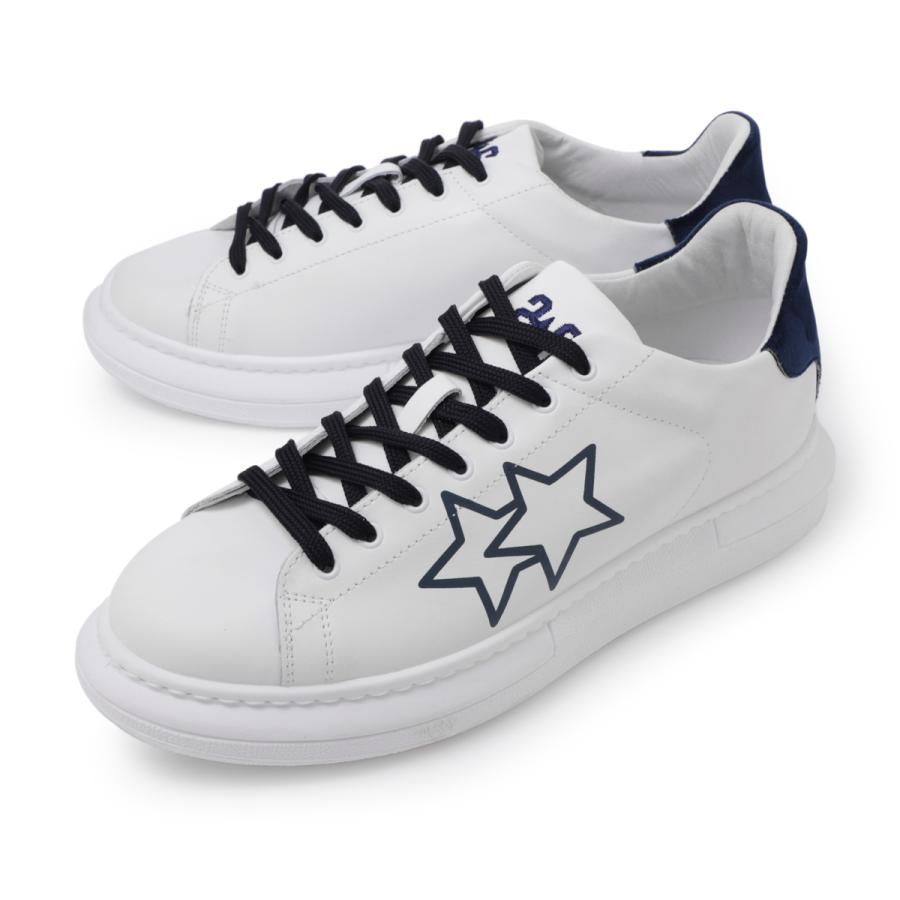 2STAR（ツースター） スニーカー PRINCE 大きいサイズあり ホワイト