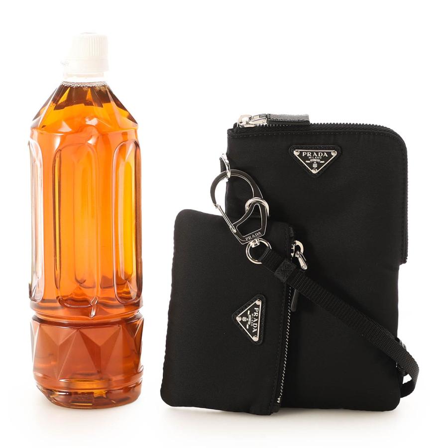 PRADA（プラダ） ポーチセット TESSUTO SAFFIANO ブラック メンズ