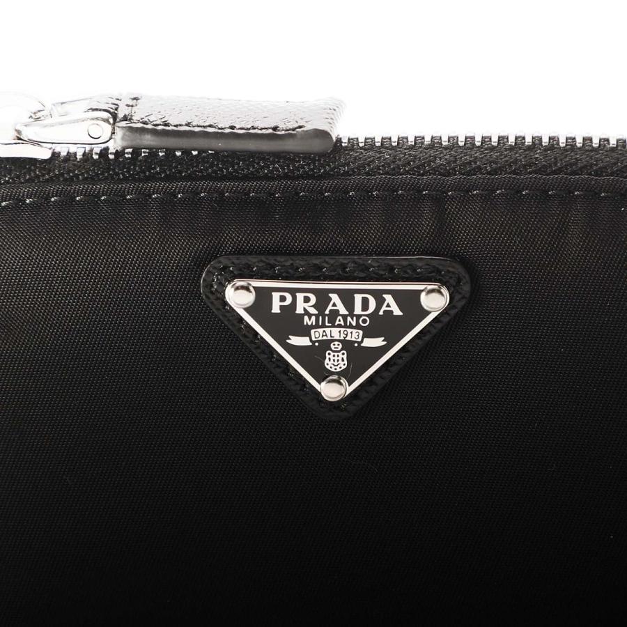 PRADA（プラダ） ポーチセット TESSUTO SAFFIANO ブラック メンズ