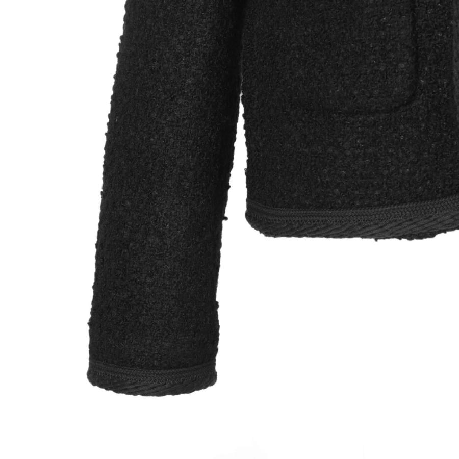 CELINE（セリーヌ） ツイードジャケット VESTE CHELSEA ブラック