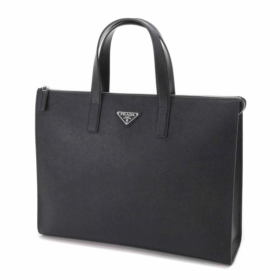 PRADA（プラダ） ブリーフケース SAFFIANO ブラック メンズ 2vg039