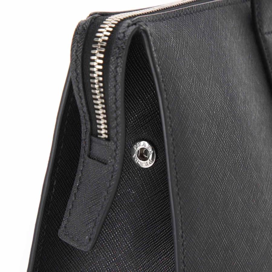 PRADA（プラダ） ブリーフケース SAFFIANO ブラック メンズ 2vg039