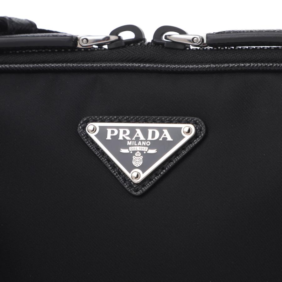 PRADA プラダ　ボディバッグ/ショルダーバッグ　黒 プラダ 斜め掛け ショルダーバッグ レディース ブランド PRADA レザー