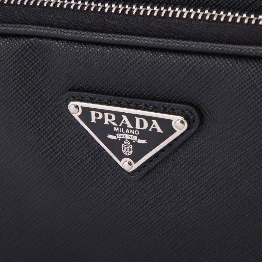 PRADA（プラダ） ショルダーバッグ SAFFIANO ブラック メンズ 2vh156