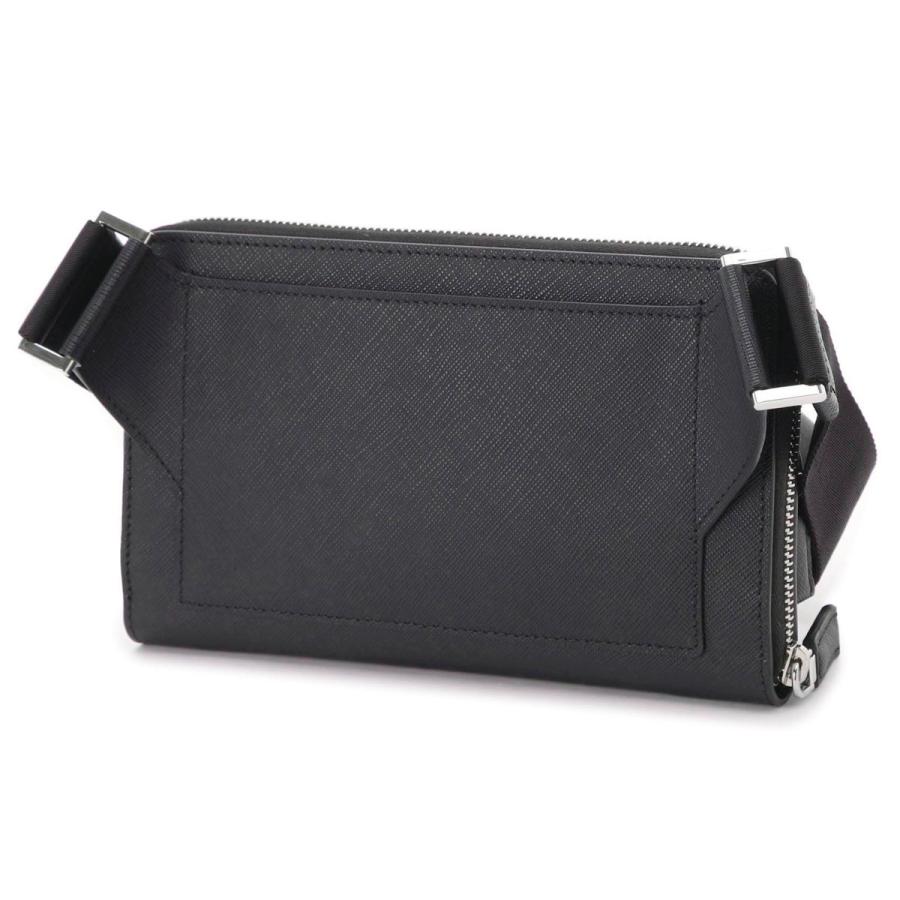 PRADA（プラダ） ショルダーバッグ SAFFIANO ブラック メンズ 2vh156