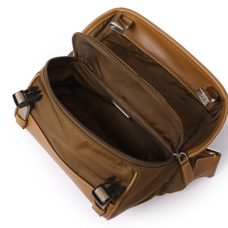 PRADA（プラダ） ショルダーバッグ RE-NYLON×LEATHER クロスボディ