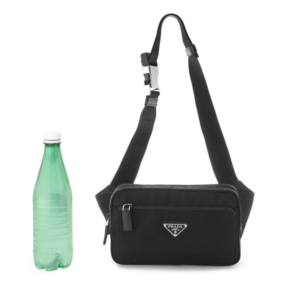 PRADA ボディバック PRADA（プラダ） ベルトバッグ ボディバッグ ブラック メンズ : モダン