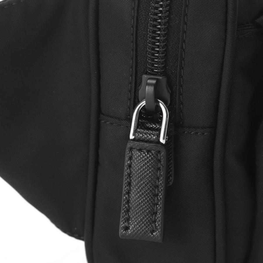 PRADA（プラダ） ベルトバッグ ボディバッグ ブラック メンズ : モダン