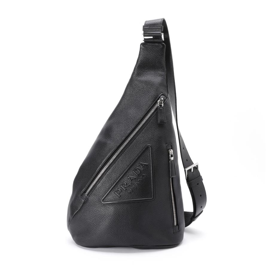 PRADA プラダ クロスボディバッグ スリングバッグ ブラック PRADA プラダ クロスボディバッグ スリングバッグ ブラック
