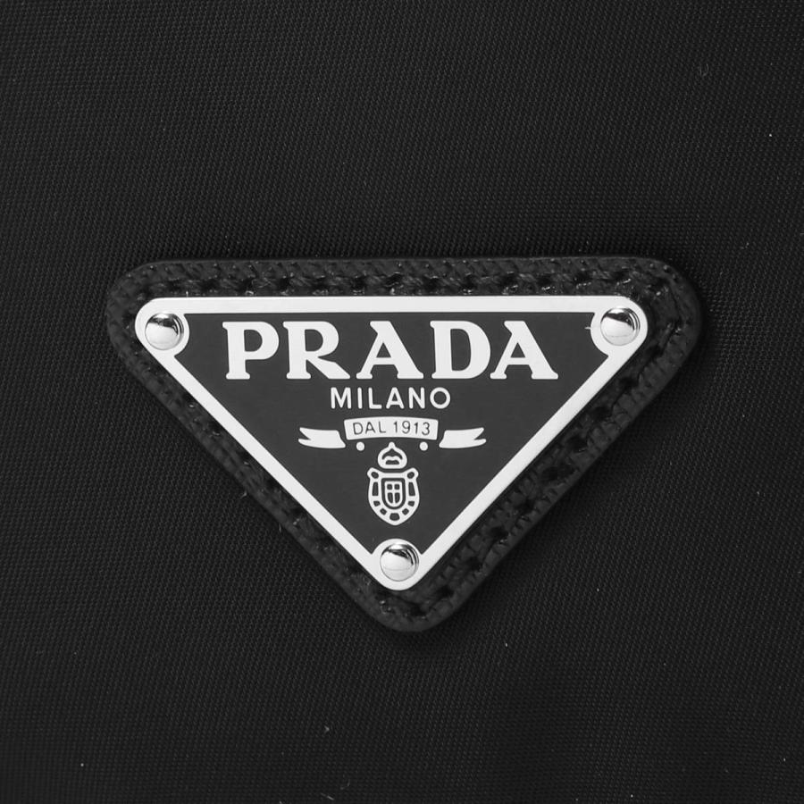 プラダ PRADA ショルダーバッグ Re-Nylonxレザー ワンショルダーバックパック ボディバッグ ブラック メンズ 2vz092-vomo-2dmg-f0002_14