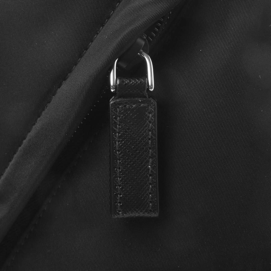 プラダ PRADA ショルダーバッグ Re-Nylonxレザー ワンショルダーバックパック ボディバッグ ブラック メンズ 2vz092-vomo-2dmg-f0002_9