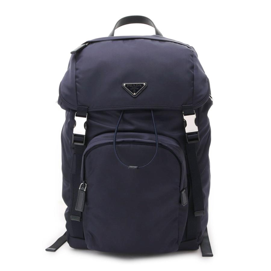 PRADA プラダ バックパック TESSUTO リュックサック ブルー メンズ 